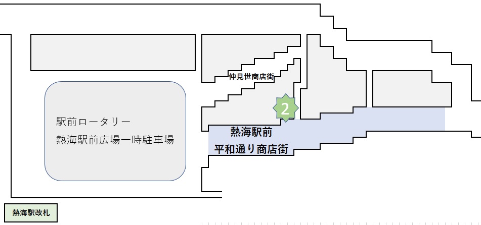 熱海商店街マップ