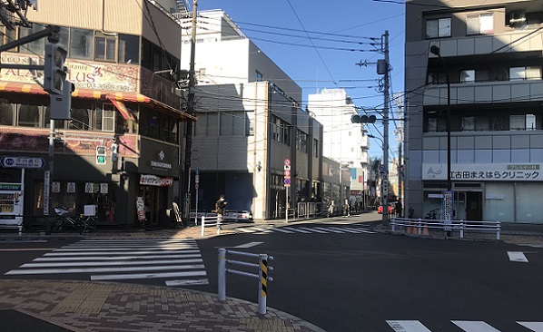 江古田駅南口交差点