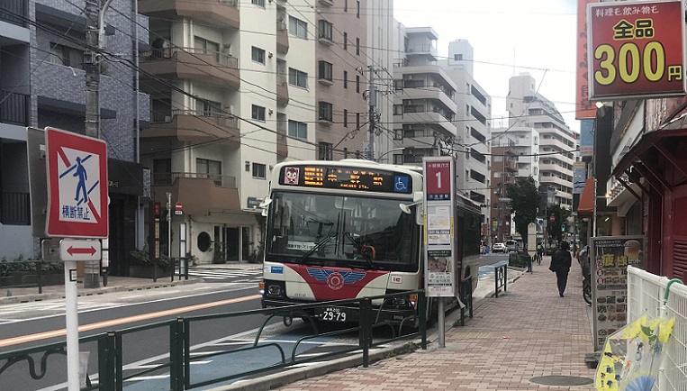 江古田駅のバス停