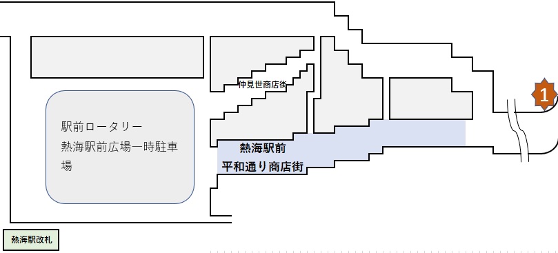 熱海駅周辺