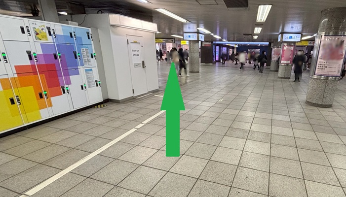 池袋駅の南通路