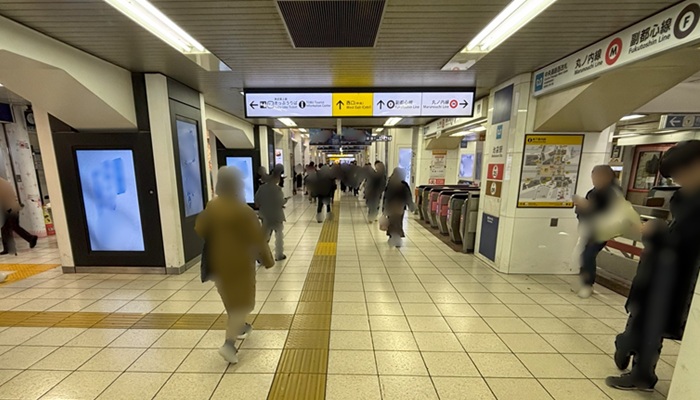 池袋駅の中央通路