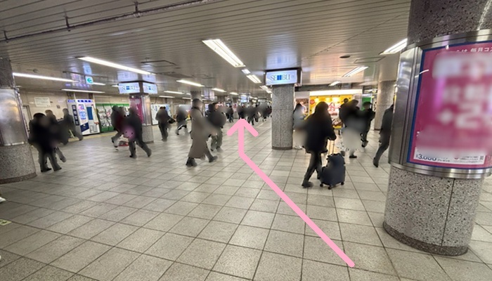 池袋駅の南通路