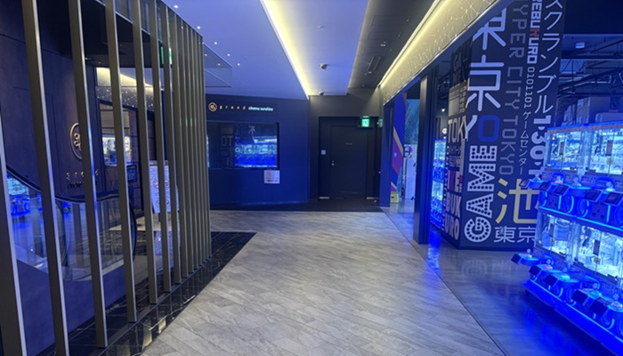 グランドシネマサンシャイン池袋3Fの通路